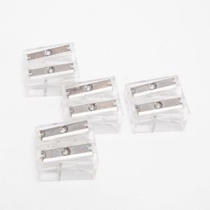 Basic Plastic Child Safe Pencil Sharpener 8mm Hole