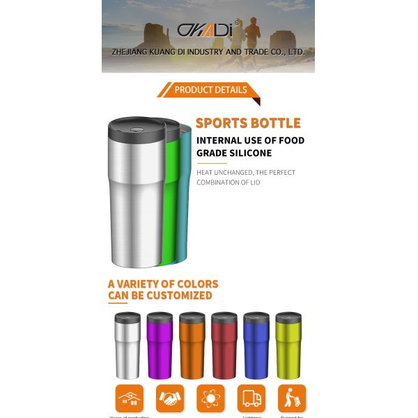 Customized 16 OZ Wholesale Printable Stainless Steel Mugs Metal Travel Cup For Coffee and Beer