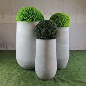 Effortlessly Elevate Your Plant Display With Fiber Clay Planters