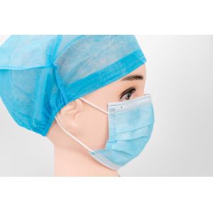 ASTM-F2100 Level 3 Disposable Surgical Earloop Face Mask 3ply Nonwoven Medical