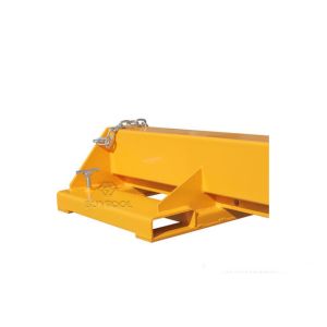 Extendable Truck 640kg Forklift Jib Crane Telescopic Fork Mounted