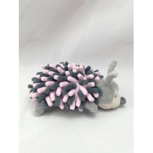 Super Soft Brown Fur Plush Cute Hedgehog Baby Toys For Children