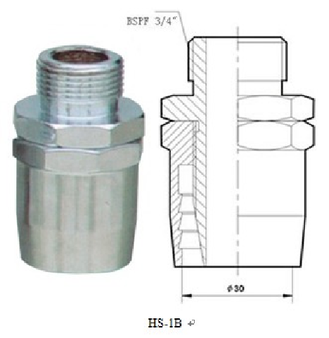 HS-1 Series Swivels for Fuel Hose