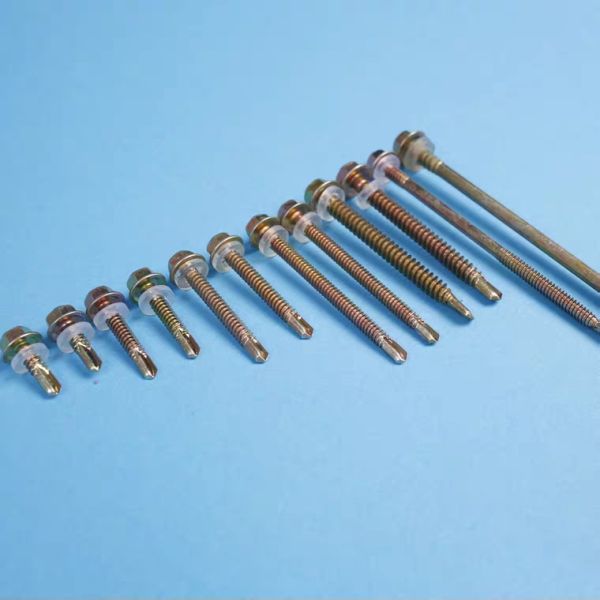 Hexagon Head Screws Drill Tail Wire for Industry Standard DIN ANSI