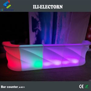 new PE plastic muti-color portable commercial led illuminated bar set