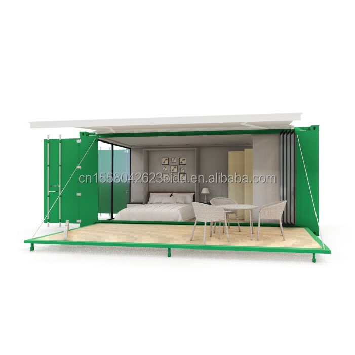 Customized Color Steel Frame Prefabricated Mobile Clothing Store with Galvanized Steel Bending