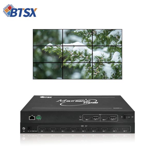 Powerful and Lightweight HDMI Video Wall Controller with 22W Maximum Power