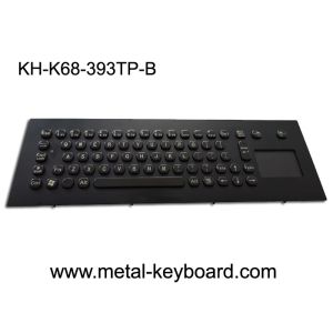 FCC Stainless Steel Computer Keyboard 5VDC With Touchpad Mouse