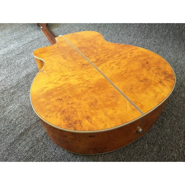 12 Strings Acoustic Guitar / guitar natural AAA Solid Spruce Body 43 inch Guitar Acoustic Fishman Pickups guitar