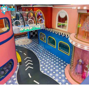 Quality Macaron Themed Indoor Playground For Children Physical Exercise Sensory Education for sale