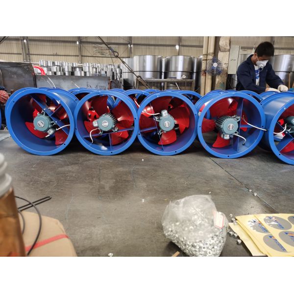High Airflow Industrial Axial Fans 94 - 65Pa Pressure Easy Installation