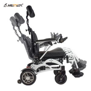 Lithium Battery Brushless Motor Power Wheelchair With Aluminum Alloy