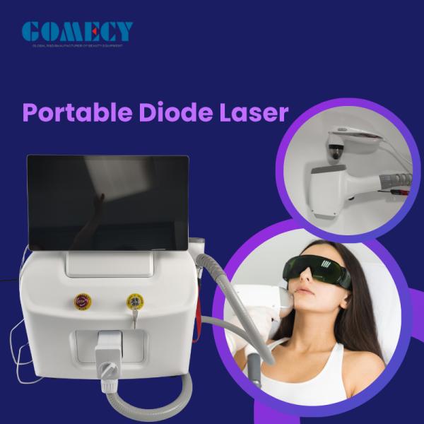 Buy Portable 2 in 1 Diode 808 Hair Removal and Skin Analyzer Machine Triple Wavelength 808nm Diode Laser System for Permanent Hair Removal at wholesale prices