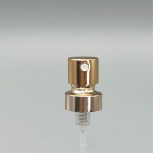 Gold Aluminum Perfume Pump with Cap 21mm Fine Mist Sprayer
