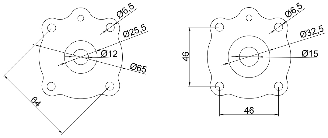 3/4'' Diaphragm Valve JISI20 JISR20 JICR20 Membrane Repair Kit
