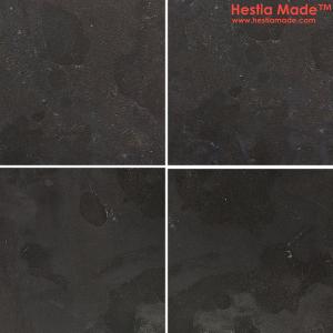 Quality Limestone - Black Limestone Honed Flooring Tiles - HestiaMade for sale