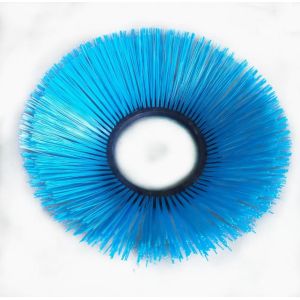 China Blue PP Plastic Fibers Rotary Side Broom Road Sweeper Brushes on sale