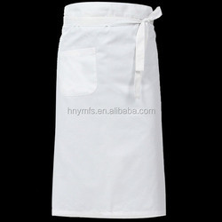 Custom Polycotton TC Fabric Work Chef Uniform Adjustable Professional Chef Apron