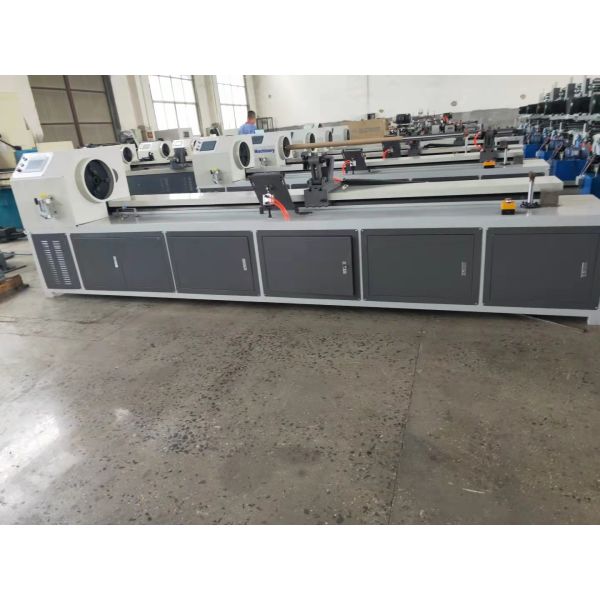 Buy 15mm Thickness Large Diameter Plc Paper Tube Cutting Machine at wholesale prices