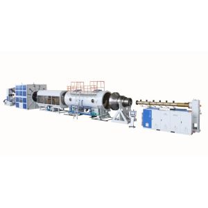 PE heat preservation pipe extrusion line