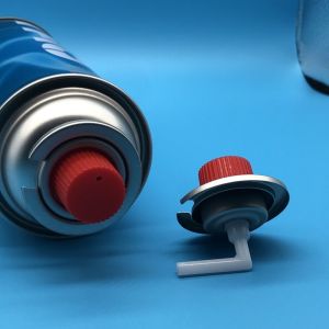 Stainless Steel Spring Camping Gas Valve with Inner Gasket Buna for Camping