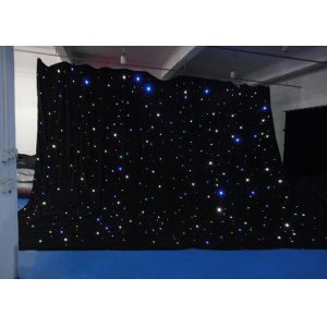 Flexible LED Star Cloth 2x3m RGBW DMX Function Led Mesh Curtain Star Ceiling