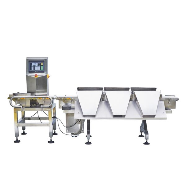 Buy Multi Sorting Conveyor Weight Checker , High Accuracy Online Food Weighing Machine at wholesale prices