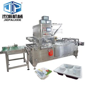 380V Reliable Automatic Tray Sealing Machine With PLC Control Panel