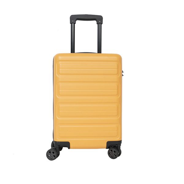 Buy 20 Inch Yellow 0.8mm Carry On Trolley Luggage at wholesale prices