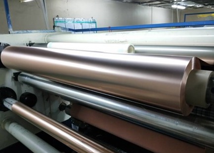 Buy 3Inch / 6Inch Electrolytic HTE Copper Foil Roll 99.95% Purity at wholesale prices
