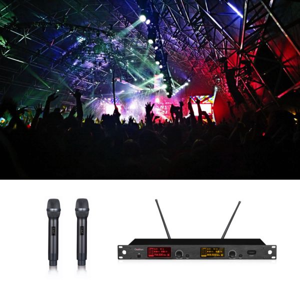 Buy 120MHz Four Channel UHF Wireless PA Microphone at wholesale prices