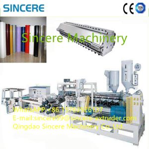 Quality Plastic Hollow PS PP PET Sheet Extrusion Line Machine OEM for sale