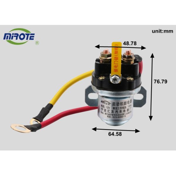 High Power Performance 12V 24v Relay Automotive For Solenoid Starter In International Market