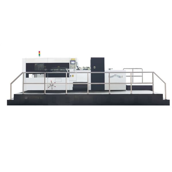Automatic Flatbed Die Cutter Machine, Automatic Lead-Edge Feeding, stripping