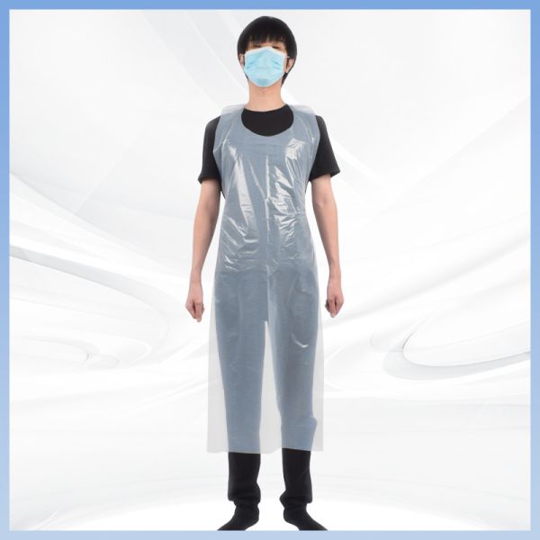 Buy Kitchen oil proof Plastic Aprons Disposable Polyethylene Apron 70×120cm at wholesale prices