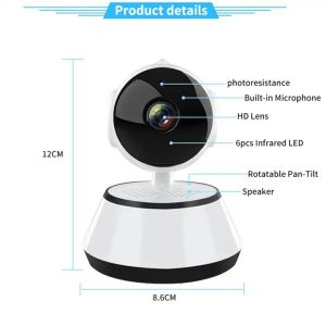 Practical V380 CCTV Camera Wireless 2 Ways Audio Pan Tilt 720P