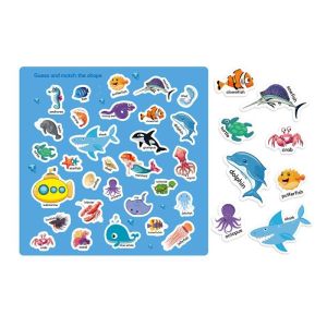 Removable Toddler Sticker Books Educational Learning Toys Children Sticker Book