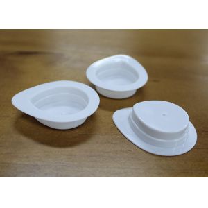 Heart Shaped Small Plastic Containers , Whitening Capsule Sleeping Mask Cup