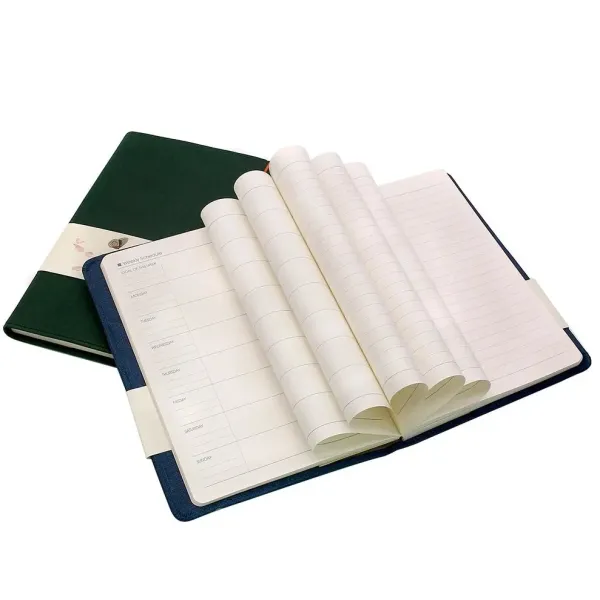 PU Leather Custom Organizer Planner Loose-Leaf Binder Diary