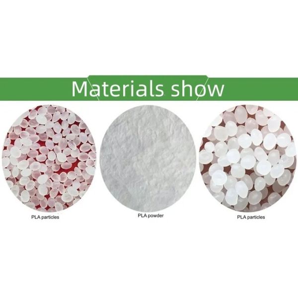 Natural White Color PLA Plastic Granules Environmentally And Biodegradable