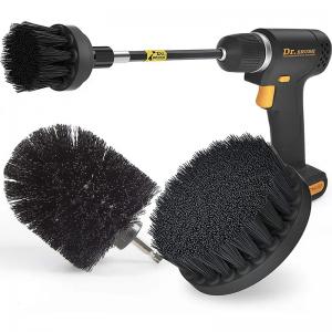 Quality Cordless Drill Brush Brush Attachment Power Scrubber Set 4 Piece for sale