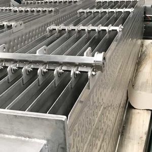 High Temperature Bulk Solid Plate Heat Exchanger Wide Particle Size Adaptability
