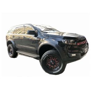 China OEM 2016 2019 Ford Everest Slim Wheel Arch Flare Smooth Black on sale