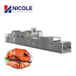 220V 380V Industrial Degreaser Machine Microwave Meat Drying Equipment