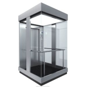 China 1600KG AC VVVF Panoramic Elevator on sale