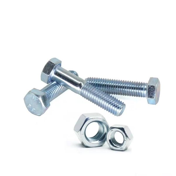 Sell Galvanized Hexagon Bolts And Nuts Grade 8.8 Length 10mm-500mm For Your