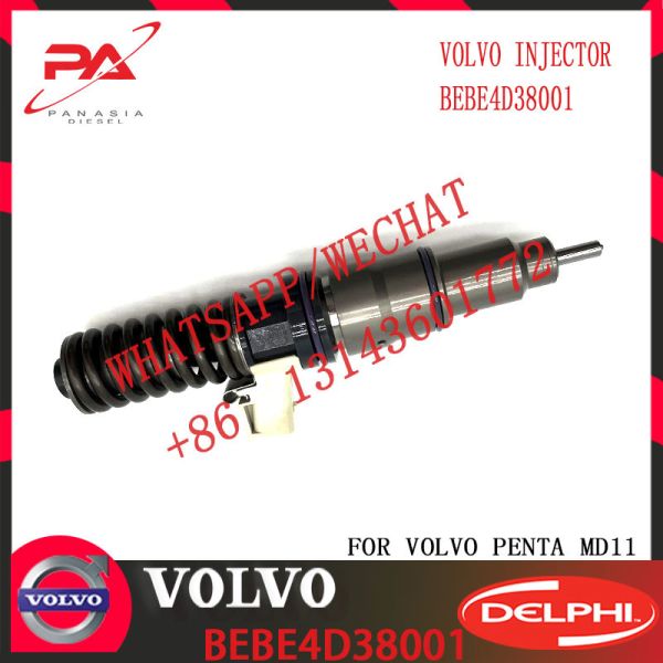 4 Pins Diesel Fuel Injector 21586282 Common Rail Fuel Injector BEBE4D38001 For V-O-L-V PENTA MD11