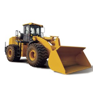 High Effective Tractor Front End Wheel Loader 7 Ton Rated Loading Weight