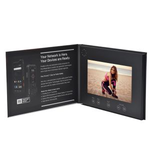 Quality Digital lcd marketing displays book with 2.4&quot;2.8&quot;4.3&quot;5&quot;7&quot;9&quot;10 inch LCD Screen Video Brochure Book Custom Quality Print for sale