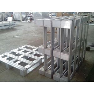 4 way, 2way entry aluminum pallet, standard size or non-standard